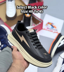 Lightning Bolt Flash Sneakers – Stylish & Comfortable Casual Shoes (5 Colors)