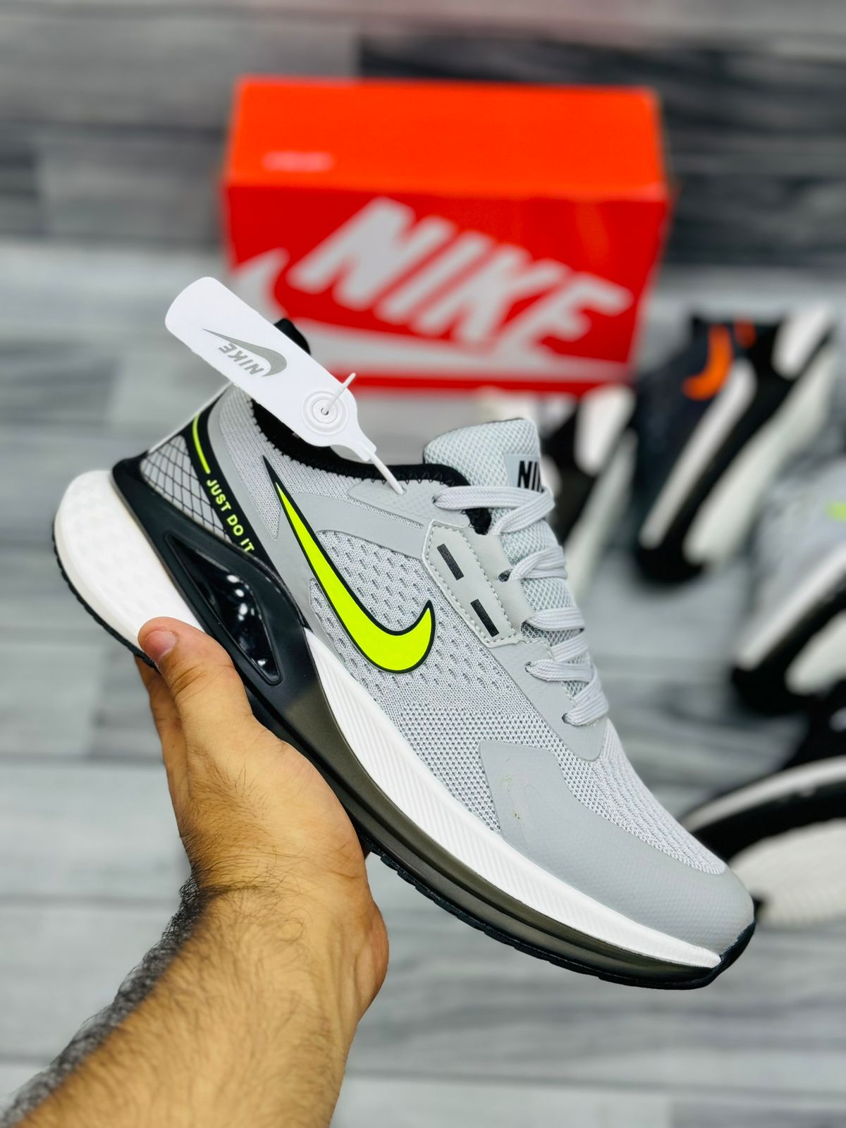 NK AIR ZOOM PEGASUS 41 : LIGHT GREY