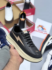 Lightning Bolt Flash Sneakers – Stylish & Comfortable Casual Shoes (3 Colors)