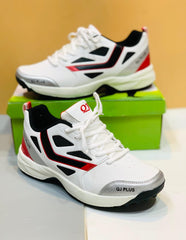QJ Plus Men’s Cricket & Sports Sneakers – Many Diffrent Accents