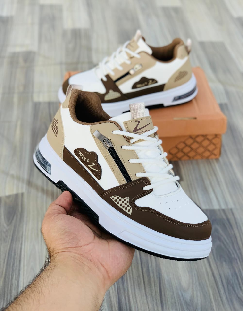 Men’s Lace-Up Casual Athletic Best Quality Sneaker 3 Colors