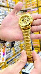 New Luxury Automatic Butterfly Lock transmit Watch